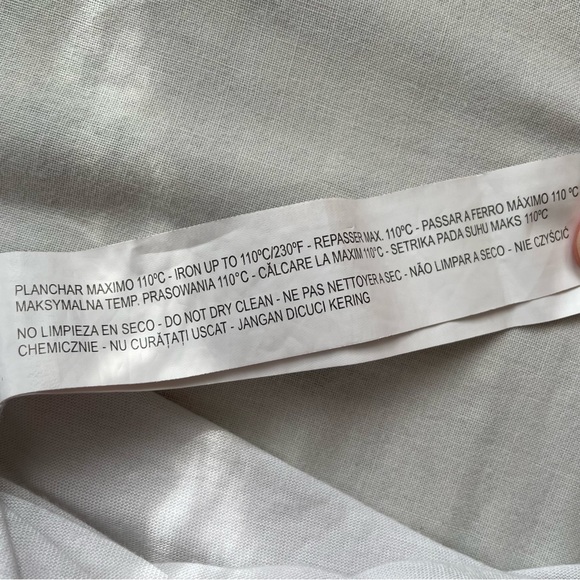 Stradivarius | extra long high-low white tank top, S - Picture 12 of 12